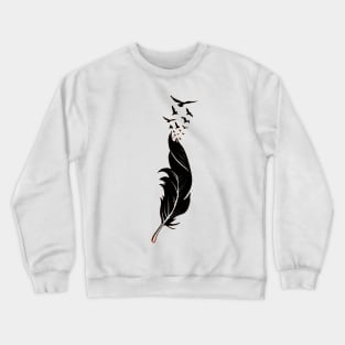 Feather Birds Crewneck Sweatshirt